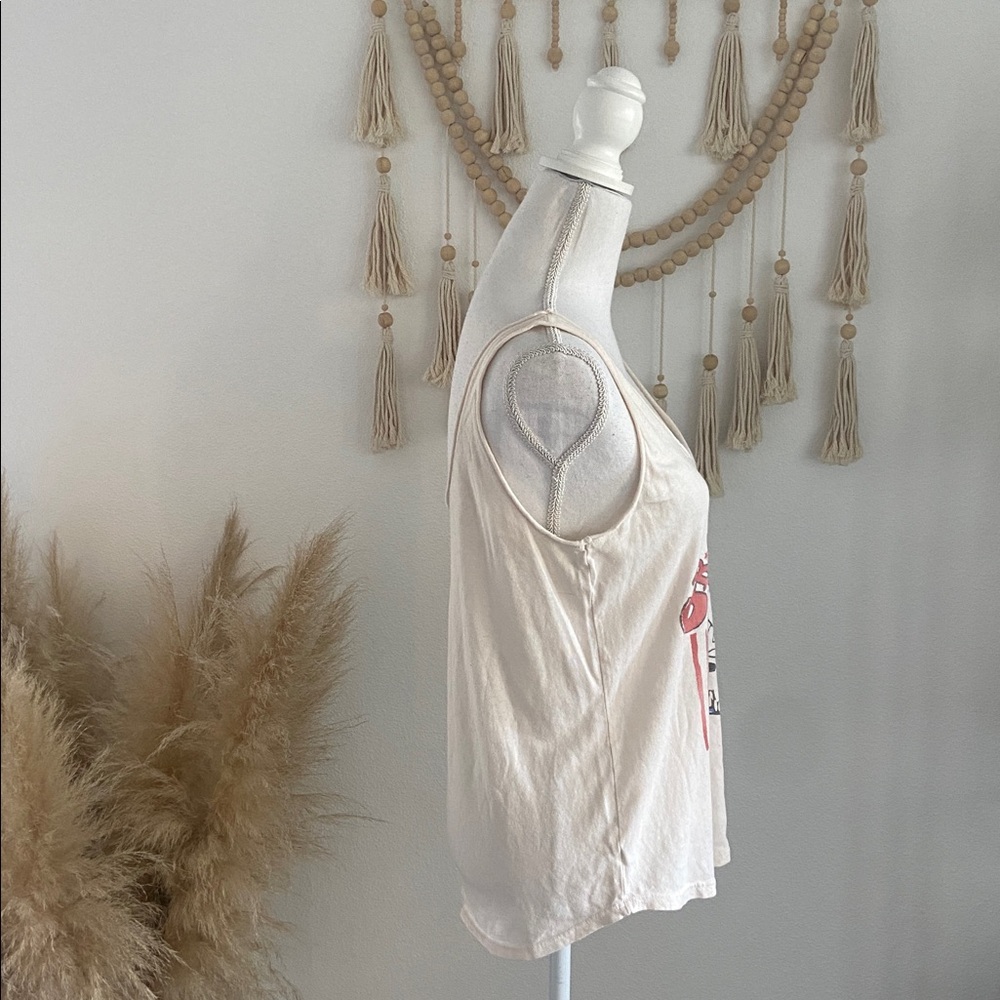 Junk Food Grateful Dead cream tank top scoop neck shirt vintage band tee small - Picture 9 of 16